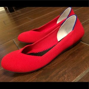 Cherry Solid flats